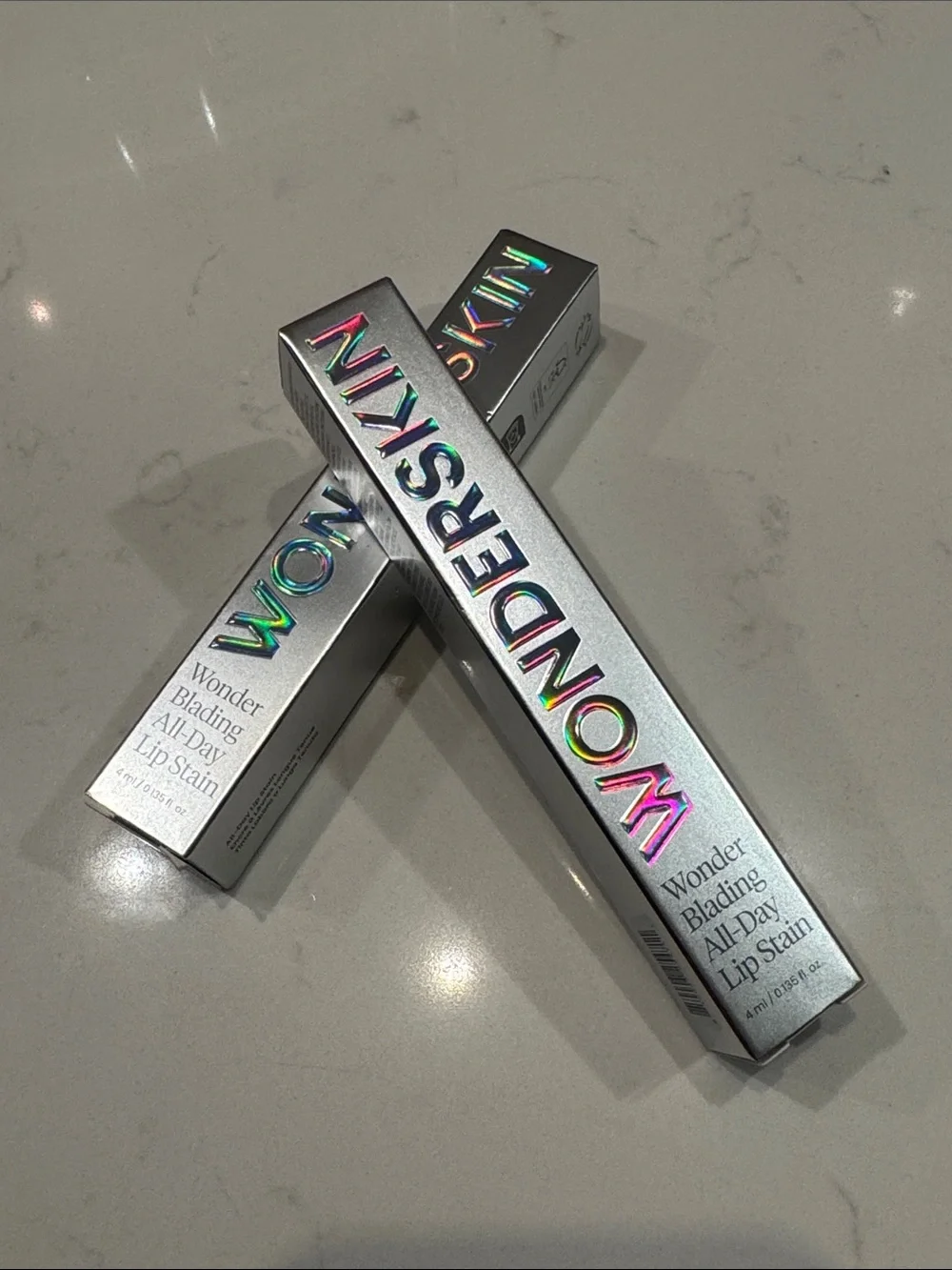 Wonderskin Wonder Blading All-Day Lip Stain — Bundle of Two, Brand New